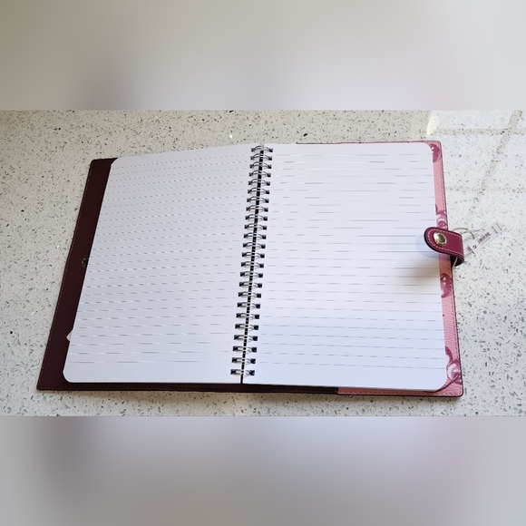 Coach Notebook With Cherry Print - Picture 6 of 10